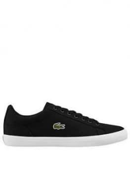 Lacoste Lerond Trainers - Black, Size 10, Men