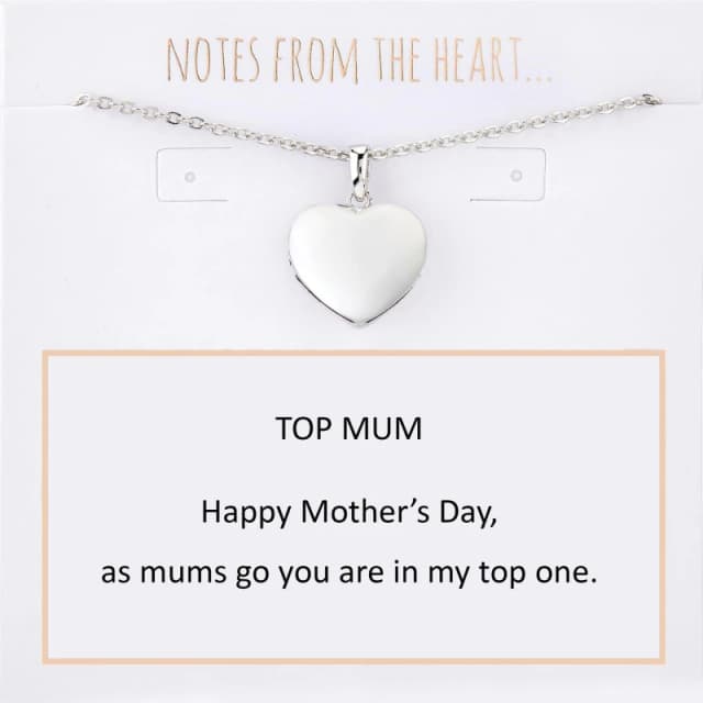 Notes From The Heart NFTH- TOP MUM Silver unisex One Size