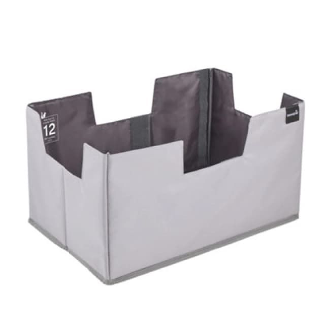 Keeeper Foldable Shopping Organiser Bag 39 Litre - Grey