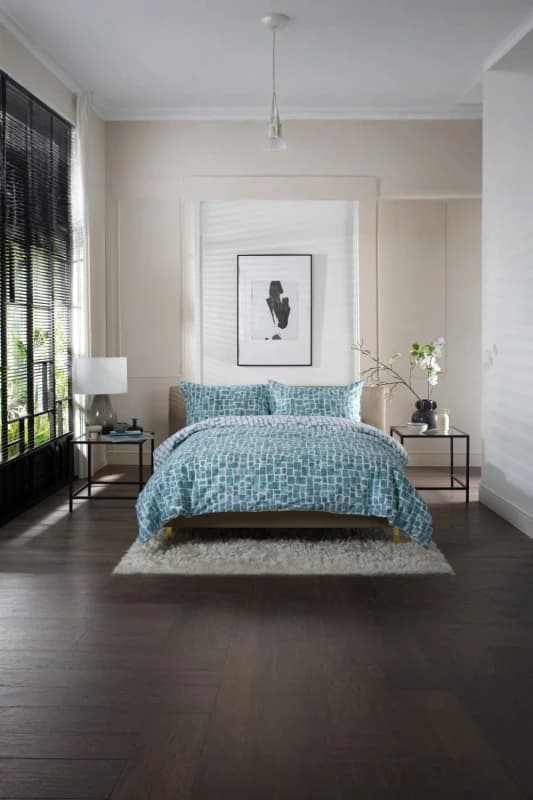 The Lyndon Company The Lyndon Company Tulle Extrasoft 100% Cotton Breathable Duvet Cover Set in Duck Egg Blue Size: Double Duck Egg Blue Double Unis