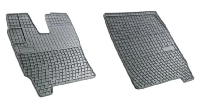 FROGUM 00992 Floor mat set Front, Quantity: 3, black, Rubber Rubber Floor mat set (215)