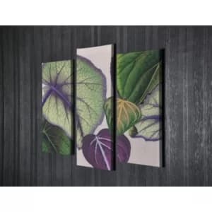 UC80 Multicolor Decorative Canvas Painting (3 Pieces)