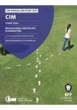 Cim - 4 Stakeholder Marketing by Bpp Learning Media Paperback