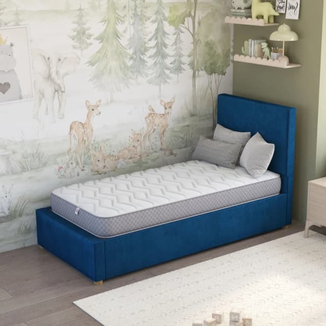 Aspire Kids Anti Allergy Sprung Mattress With Oeko-Tex Fabric, Size Small Single