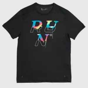 Under Armour Speed Stride T-Shirt In Black