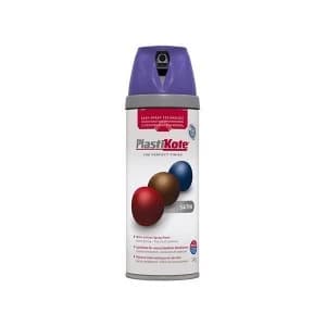PlastiKote Twist & Spray Satin Pure Brilliant White 400ml