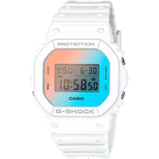 Casio DW-5600TL-7ER G-Shock 43mm Quartz Watch White male