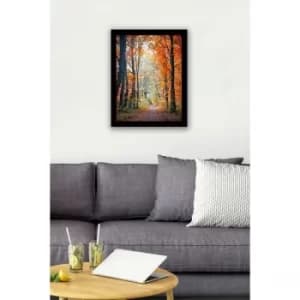 SC0033 Multicolor Decorative Framed MDF Painting