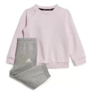 adidas Babies Crew Jogger Set - Pink