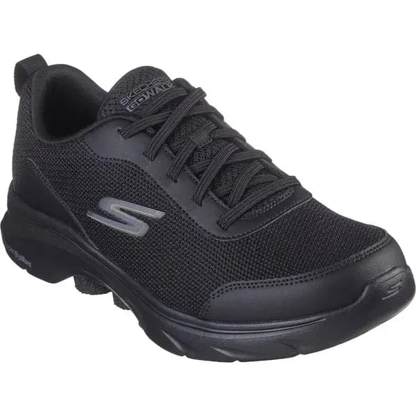 Skechers Mens Go Walk 7 Comfory Cushioned Shoes UK Size 11 (EU 45.5) Black SKE2269-BBK-11