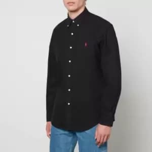 Polo Ralph Lauren Mens Brushed Flannel Shirt - Polo Black - M