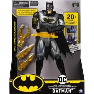 DC Batman: The Caped Crusader - Deluxe Batman Rapid Change Utility Belt Action Figure
