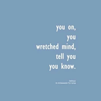 Dalhous - An Ambassador For Laing CD