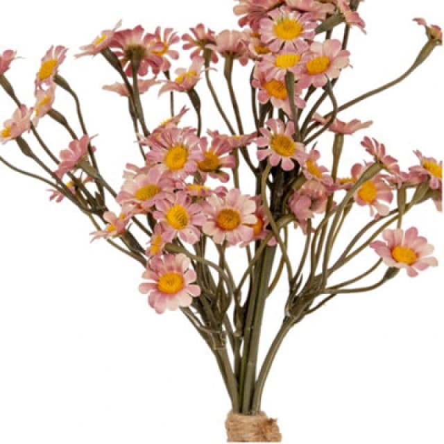 Hill Interiors Daisy Artificial Flower Pink (One Size)