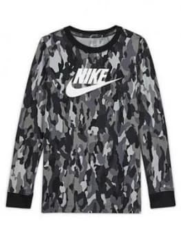 Nike Older Boys T-Shirt - Black