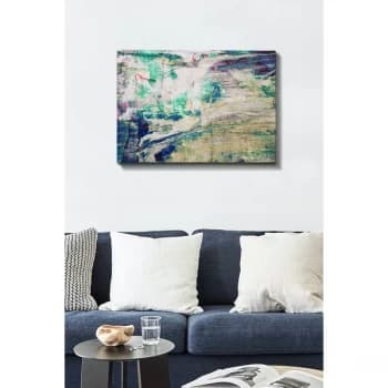 Kanvas Tablo (50 x 70) - 220 Multicolor Decorative Canvas Painting