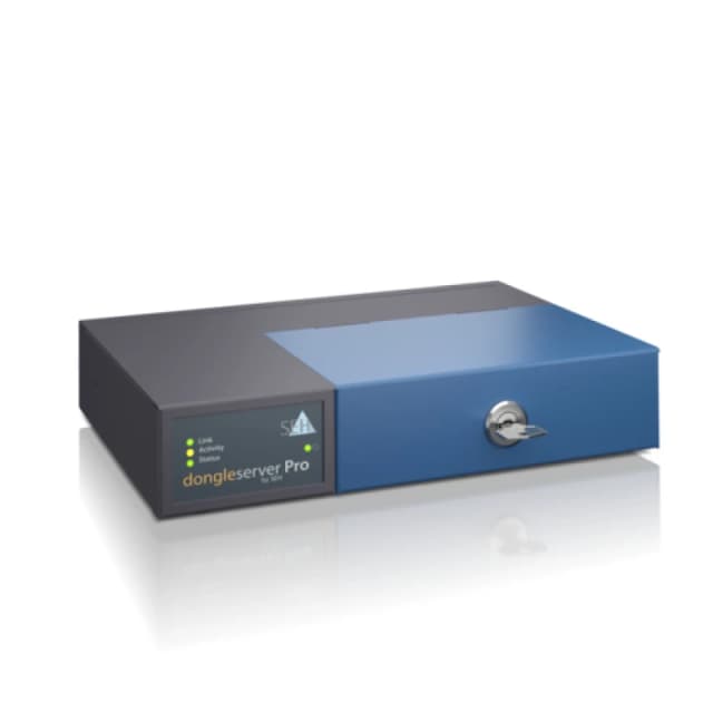 SEH dongleserver Pro print Server Ethernet LAN Black. Blue