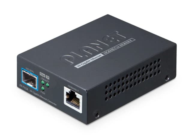 PLANET 10GBASE-T to 10GBASE-X SFP+ Media Converter Copper port - Conve