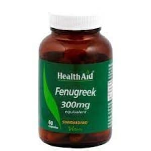 HealthAid Fenugreek 300mg Equivalent 60 capsule