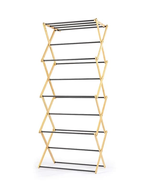 Beldray Beldray Bamboo 4 Tier Clothes Airer Natural - Beldray Natural HR83701