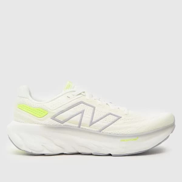 New Balance fresh foam x 1080 v13 trainers in white & purple