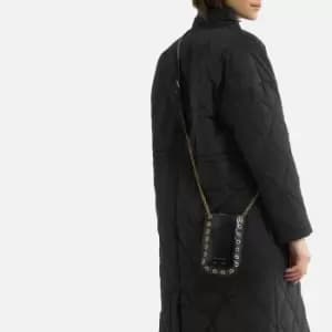 Crossbody Mobile Phone Bag in Leather