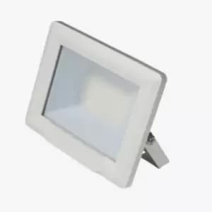 Robus Hi-Lume 100W LED Floodlight With 1 Metre Flex IP65 White 4000K - RHL10040-01