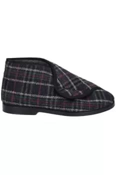 William Great British Touch Fastening Bootee Slippers Bootee