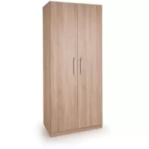 Holborn Oak Bedroom Furniture Range - 2 Door Wardrobe