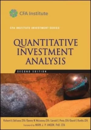Quantitative investment analysis by Richard A. DeFusco