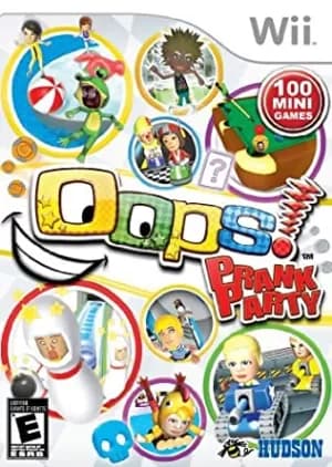 Oops Prank Party Nintendo Wii Game