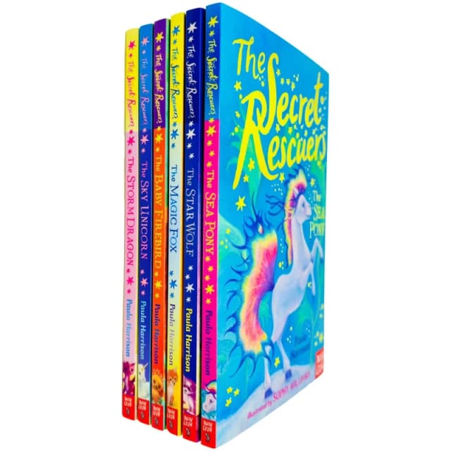 The Secret Rescuers Series Books 1 - 6 Collection Set ( Storm Dragon ) by Paula Harrison Paula Harrison Books