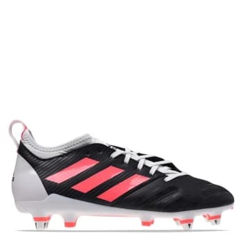 adidas Malice Elite SG Rugby Boots - Black/Pink