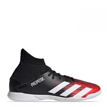 adidas Predator 20.3 Junior FG Football Boots - Blk/White/Red