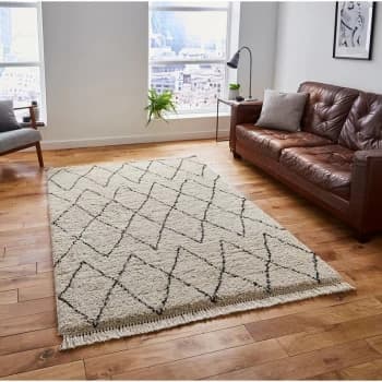 Boho 8280 Beige 160cm x 230cm Rectangle - Beige