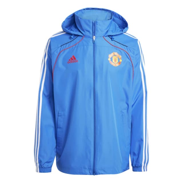 adidas Mens adidas Manchester United UBP Windbreaker Blue male S