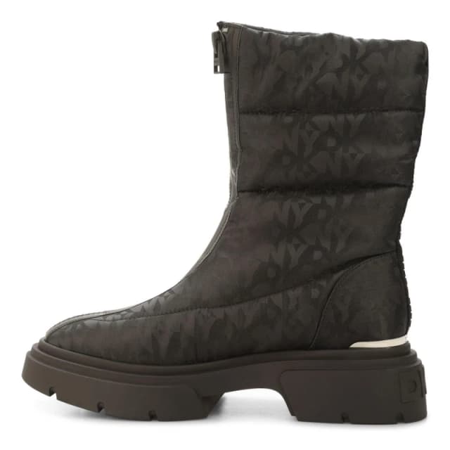 DKNY Fiza Zip Up Winter Boots Black female UK 5