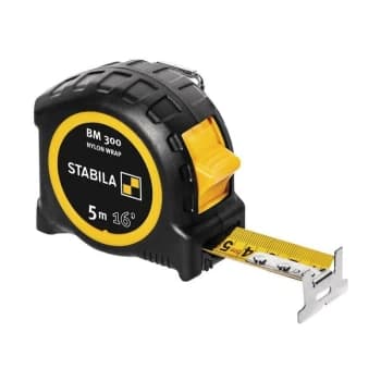 Stabila - BM 300 Robust Pocket Tape 5m/16ft (Width 27mm)