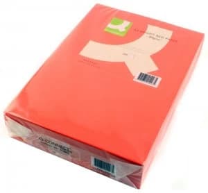 Q Connect Cpr Ppr A4 80gm B/red Pk500