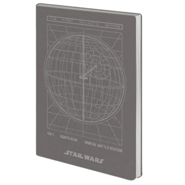 Star Wars Star Wars Empire Flexible A6 Notebook Pack of 2 in Grey Grey One Size Unisex 5063750917016