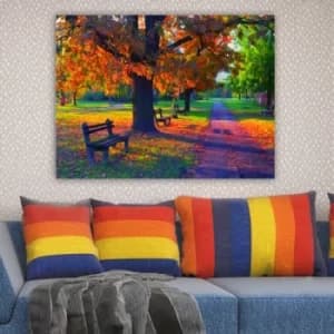 91311017_70100 Multicolor Decorative Canvas Painting