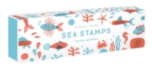 Sea Stamps : 25 stamps + 2 ink pads Kit