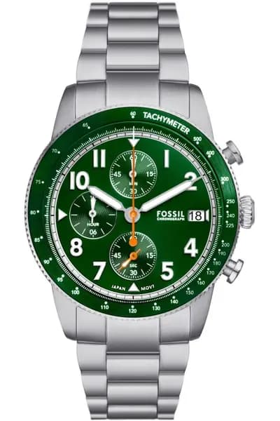Fossil Gents Sport Tourer Chronograph Stainless Steel Watch FS6048