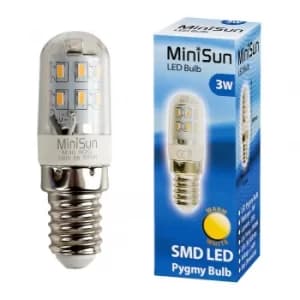 MiniSun 3W SES/E14 Pygmy Bulb In Warm White