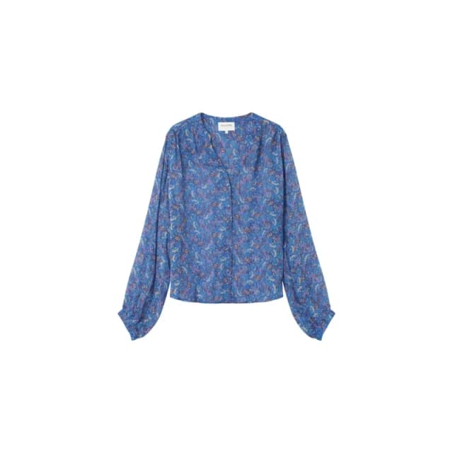 Grace & Mila Womens blouse Grace & Mila Marjorie Bleu Female S