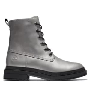 Timberland Lisbon Lane 6" Boot For Her In Silver Silver, Size 4