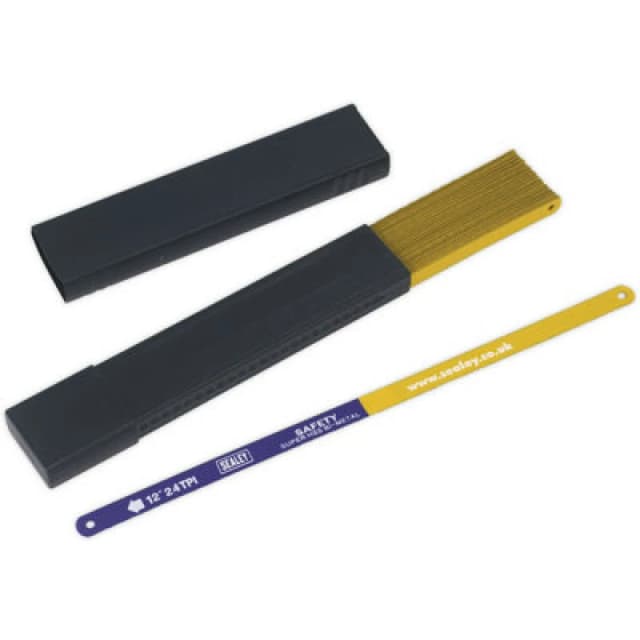 Loops 50 PACK - 300mm Hacksaw Blades - 24 TPI - HSS Bi-Metal Multi Material Cutting Multi