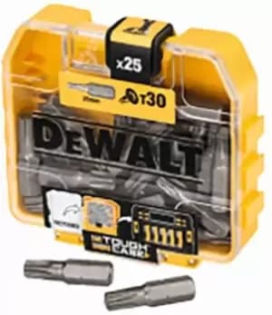 DEWALT Torx Screwdriver Bit 25 (Per Pack) pieces, T30