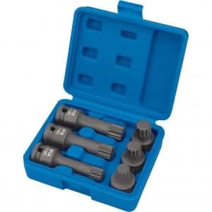 Draper 6 piece 1/2" Drive Impact Bit Set 1/2"