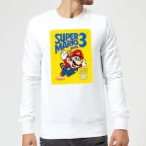 Nintendo Super Mario Bros 3 Sweatshirt - White - L